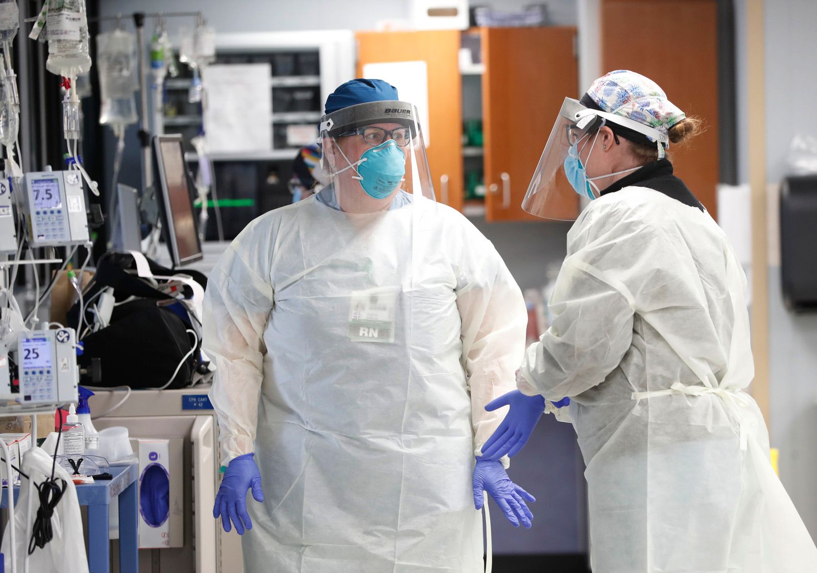 Inside a Covid-19 floor: Erie County Medical Center